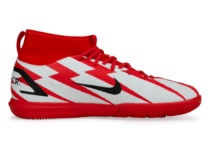 Disco motor Clancy Nike Kids Mercurial Superfly 8 Academy CR7 IC - Chile Red/White – Azteca  Soccer