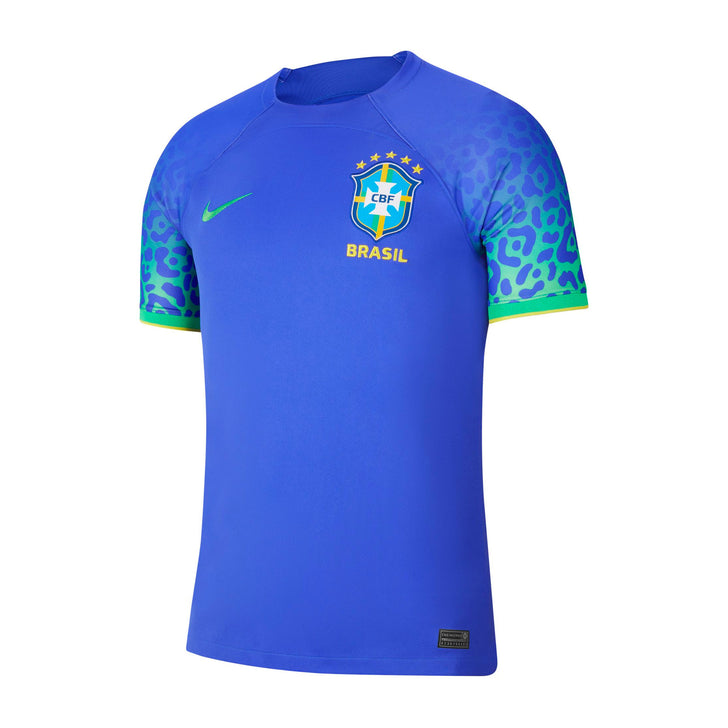 Nike Men's Brazil Away Jersey Paramount Blue/Green Spark – Azteca Soccer