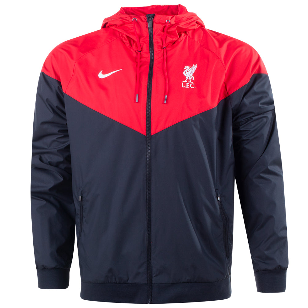 Nike Liverpool FC Windrunner Jacket Black/University Red – Azteca Soccer