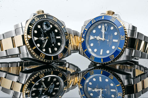 Two-Toned Gold and Stainless Steel Submariner