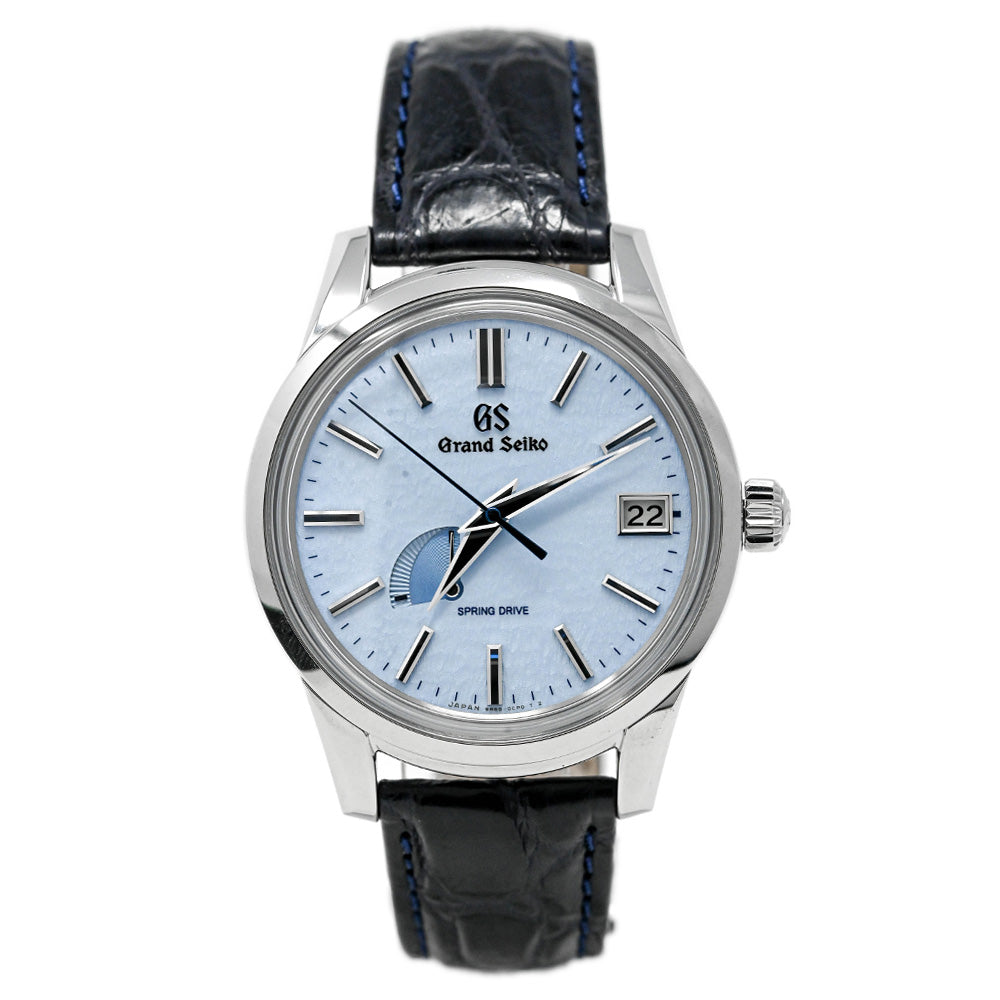 Grand Seiko Men's Spring Drive Stainless Steel 40mm Blue 