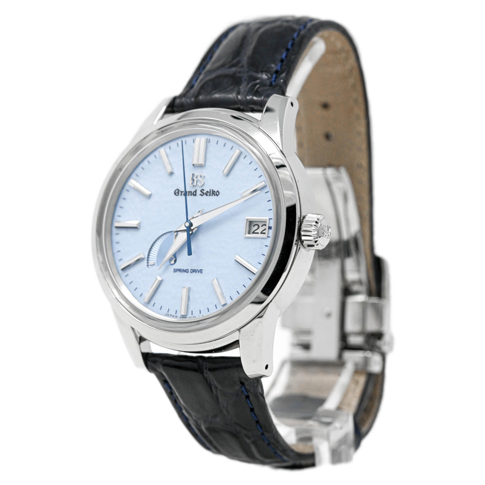 Grand Seiko Men's Spring Drive Stainless Steel 40mm Blue 