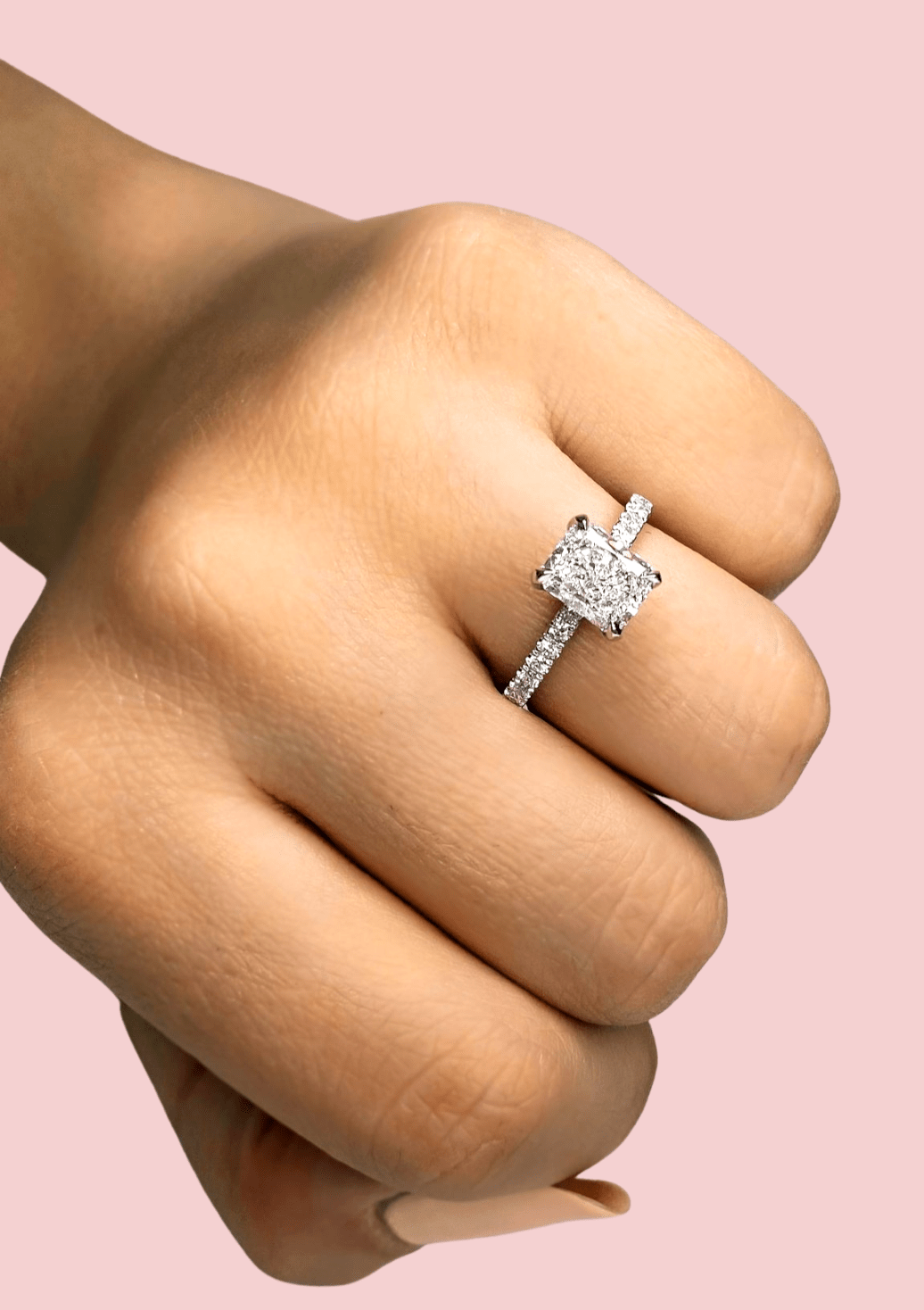 1.7 carat diamond engagement ring