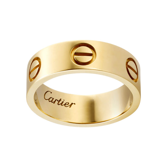Original Pre Owned Cartier Love Ring 5 5mm Happy Jewelers