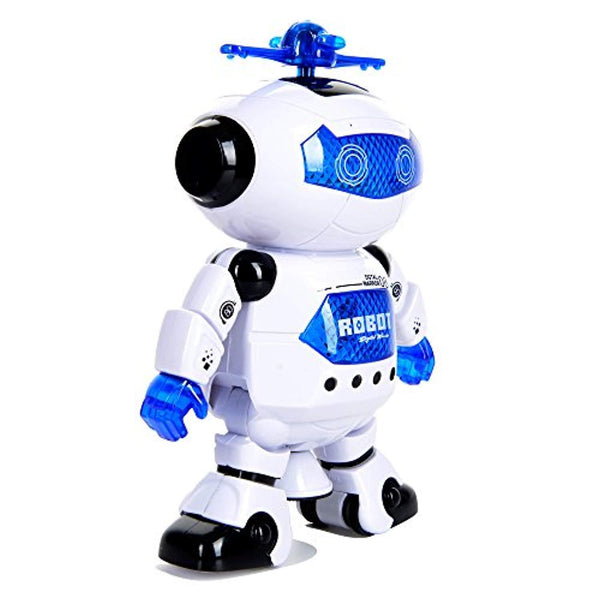 toysery electronic walking dancing robot