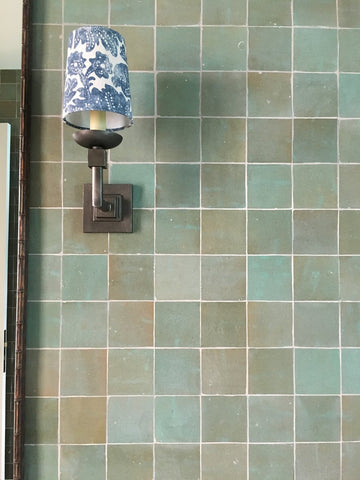 grouting zellige tiles