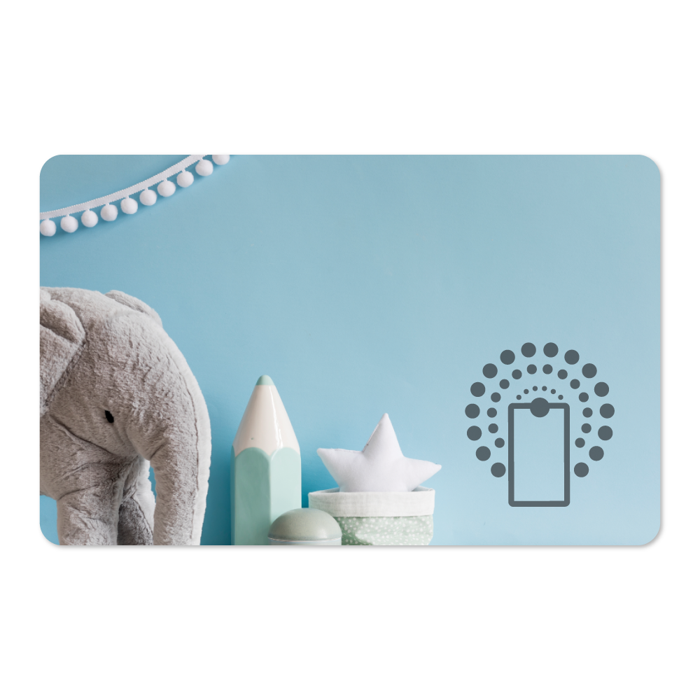 Touchless NFC Card (Nursery) - Plastic Printers product image