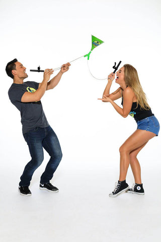 Double Beer Bong Green with Models