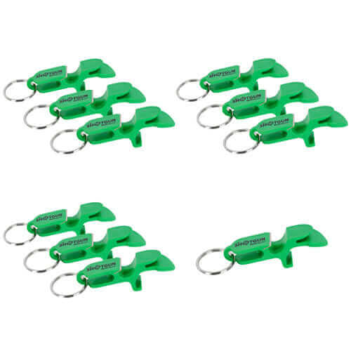  Shotgun Keychain Tool Beer Bong America's 3-Pack, Special  Plastic Shotgun Tool, Bottle Opener, and Tab Opener All in One - Great for  Parties, Gifts, Drinking Accessories - Made in USA: Home