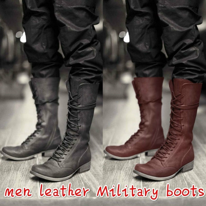 mens knee boots