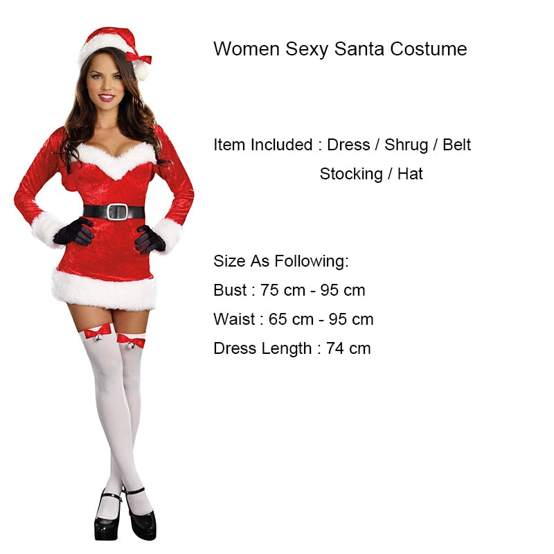 baby mrs santa outfit