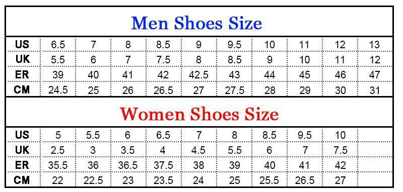 mens us 6 to women's