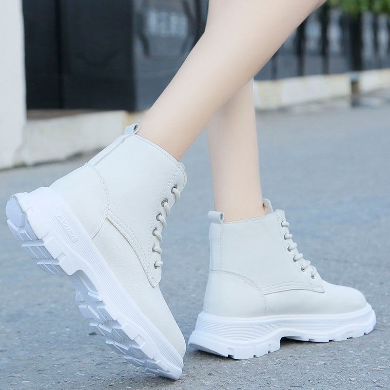 winter white boots