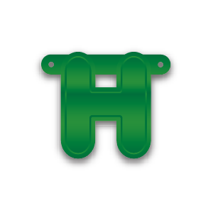 Build-A-Banner Letter H