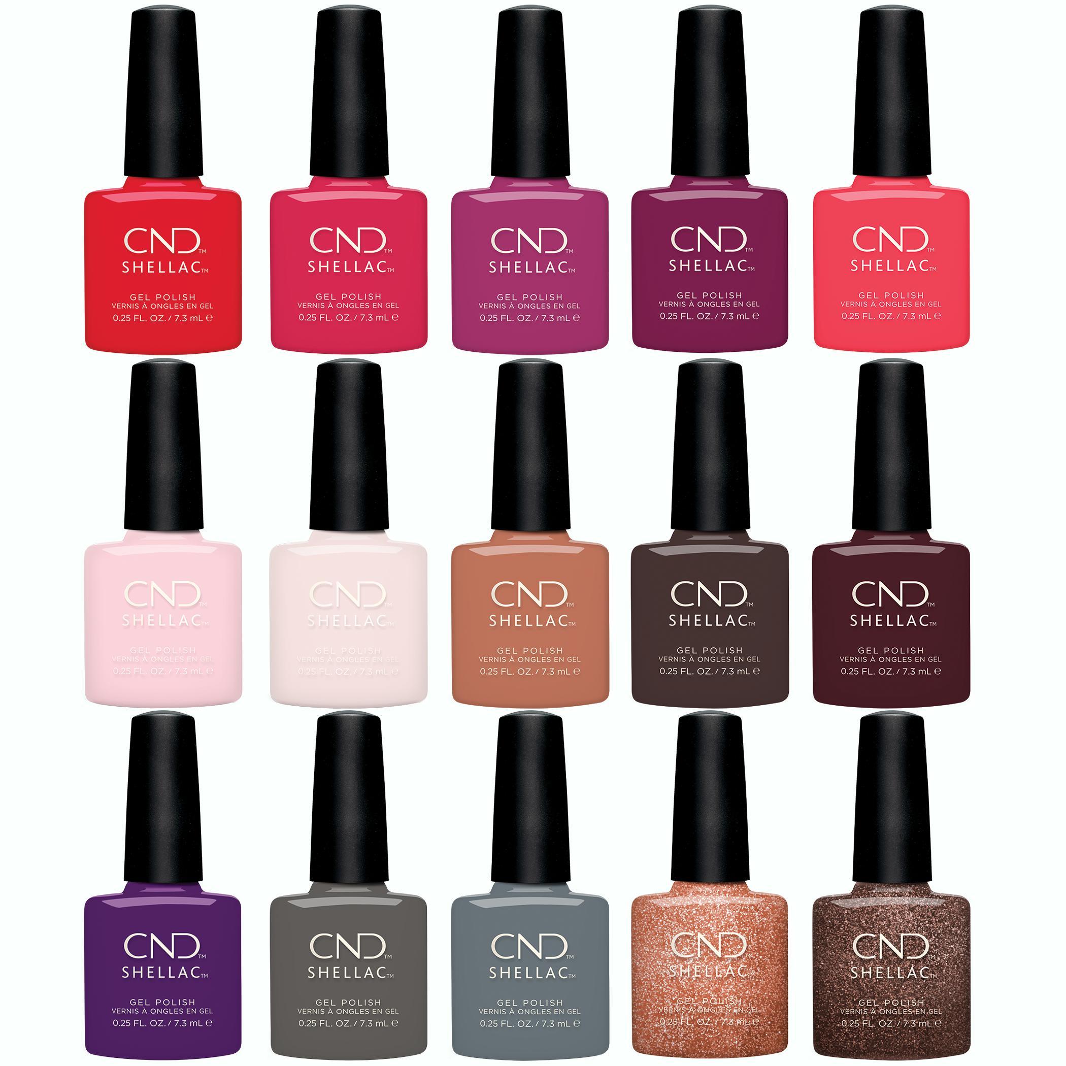 CND Shellac 15 Exclusive Shades Collection (0.25 oz) Beyond Polish