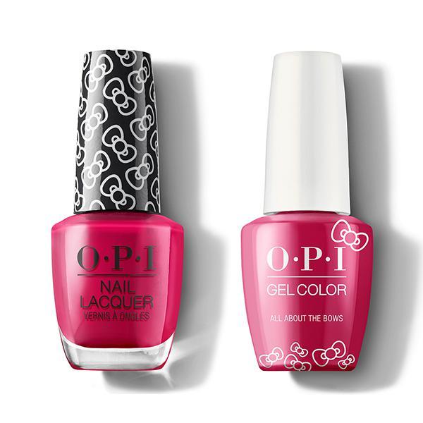 OPI - Gel & Lacquer Combo - All About The Bows – Beyond Polish Canada