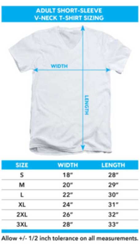 SIZE CHART | Authentic Band Merch