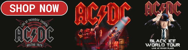 Shop AC/DC T-shirts