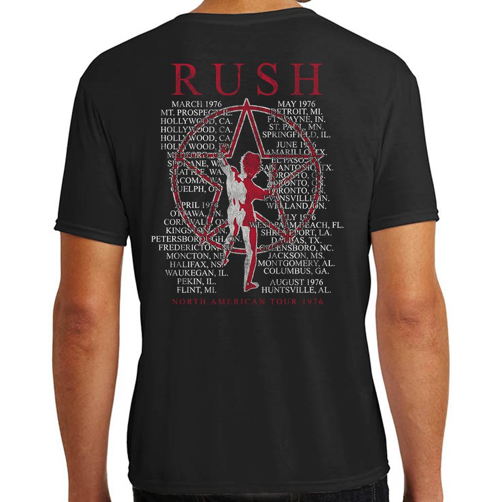 rush 2112 tour t shirts