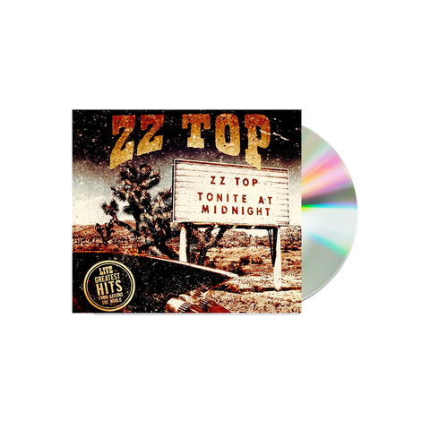 zz top live greatest hits around the world album cover