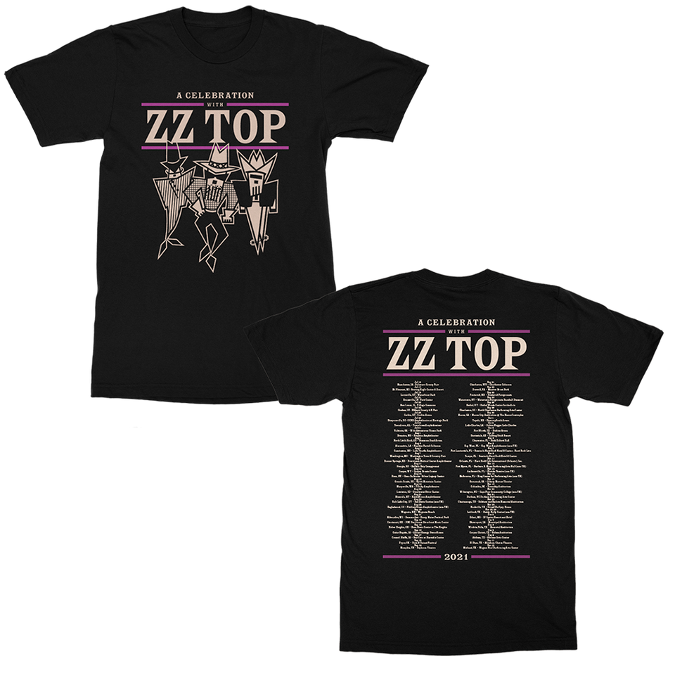 zz top tour merch