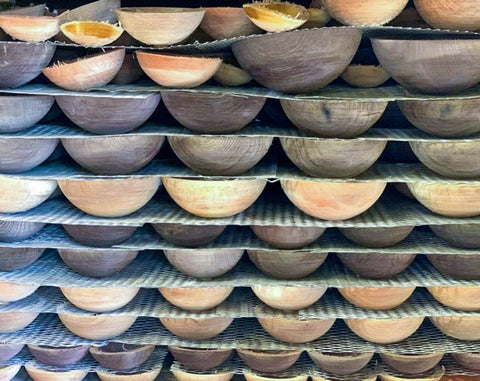 Kiln drying bowls