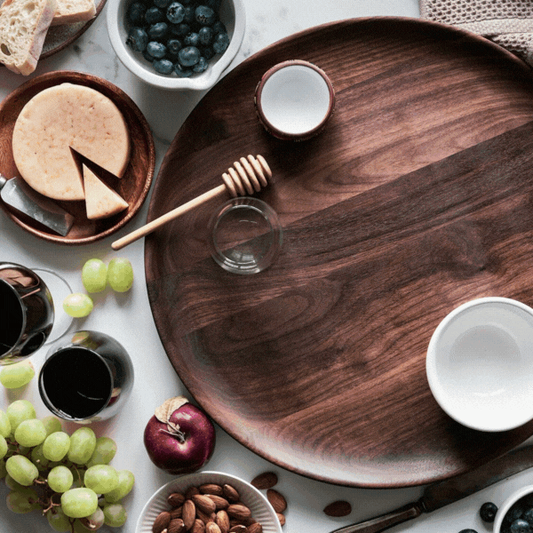 elevated cheese boards by Andrew Pearce Bowls in Vermont