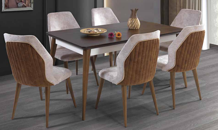 Goede R-1110 Gunes Eettafel Stoelen – Ailem Meubels SS-69