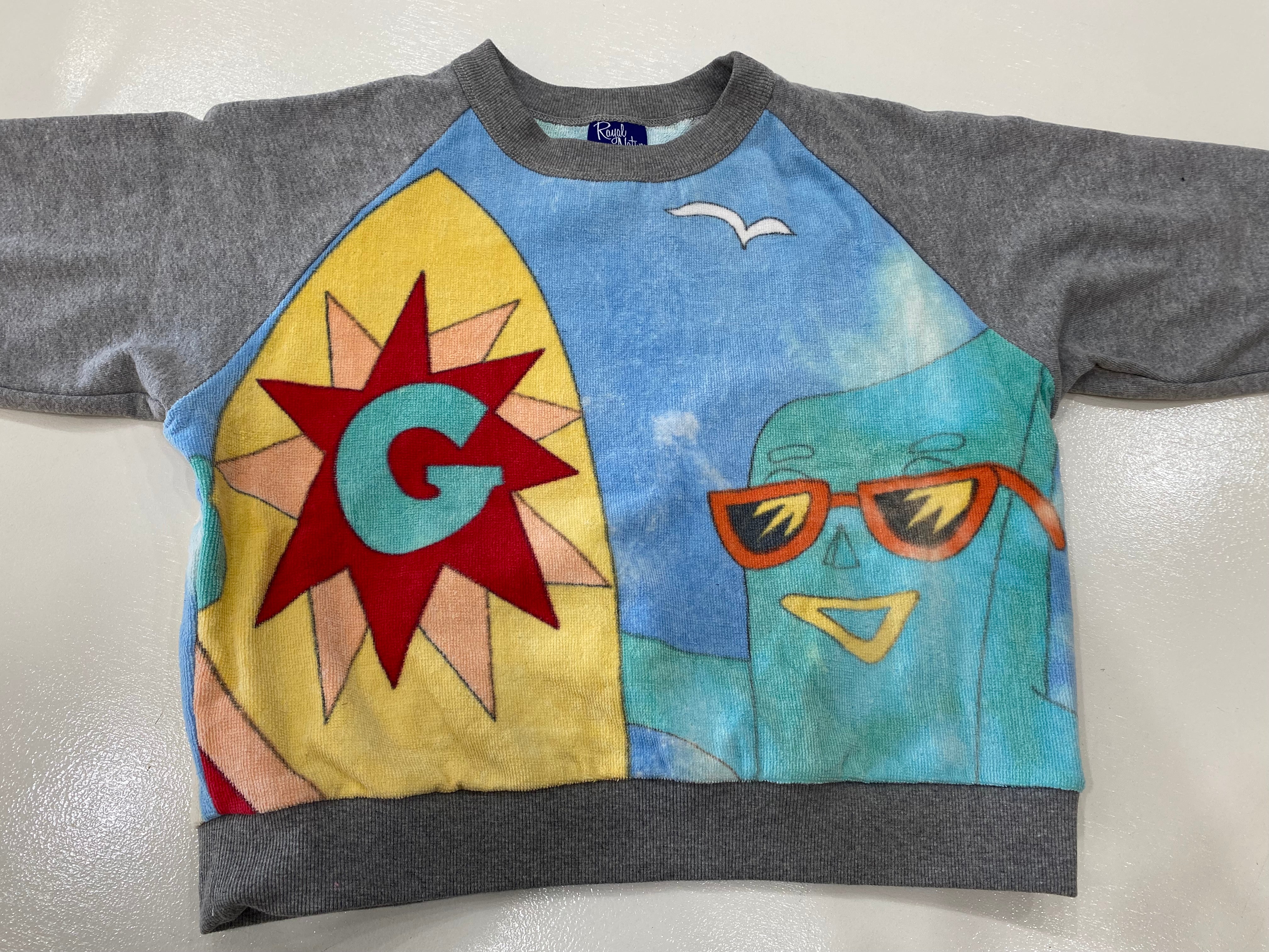 Sunset sweatshirt in Surfer Gumby