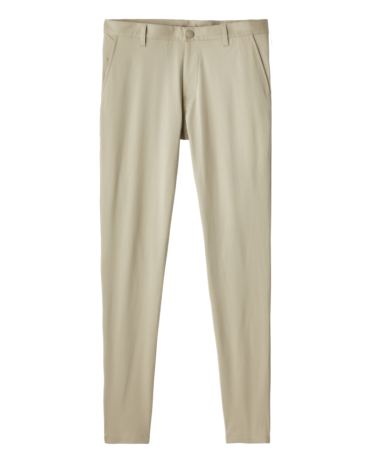 Rhone Slim Fit Commuter Pant (33 length), Khaki - RUST & Co.