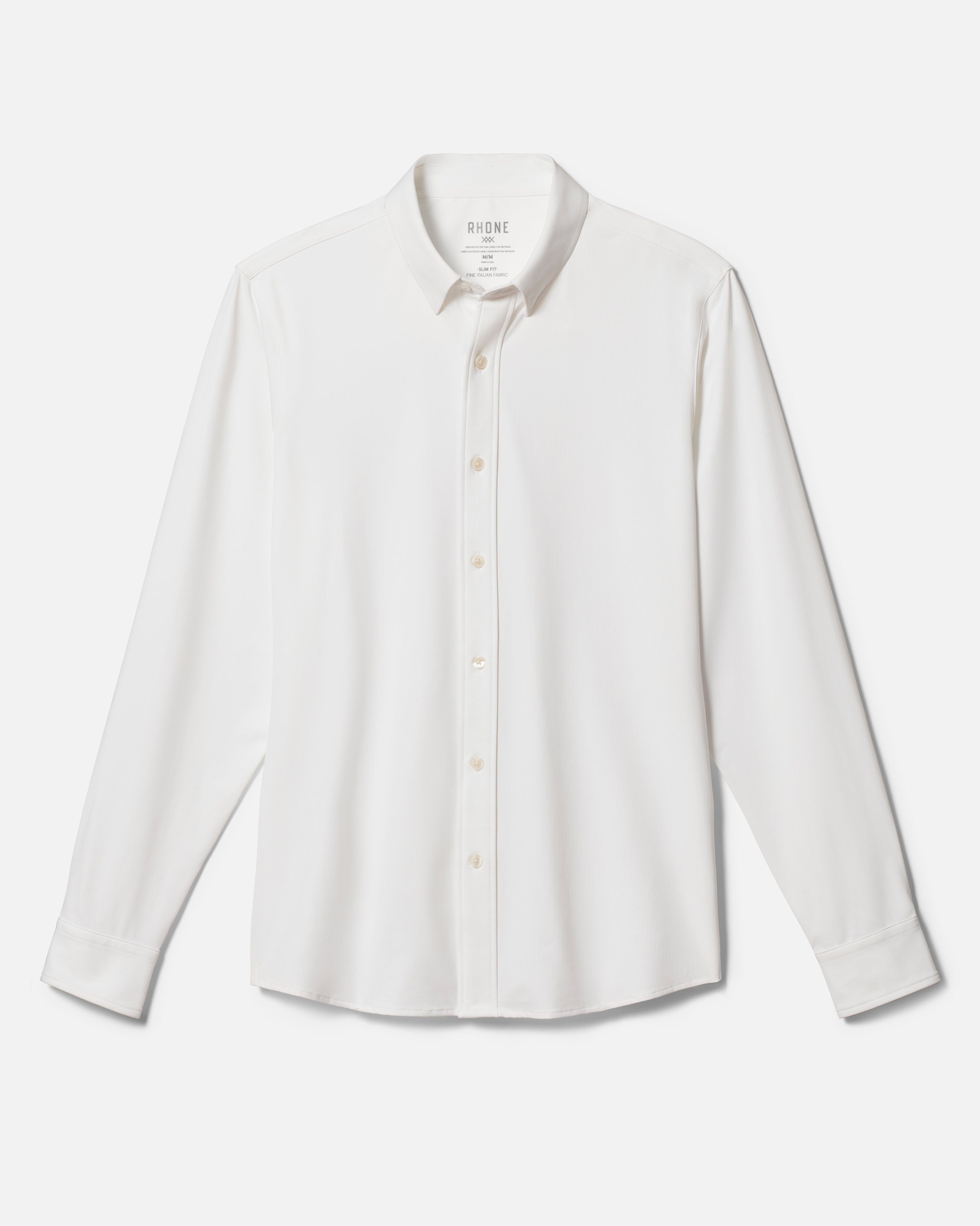 Monochrome poplin shirt Slim fit