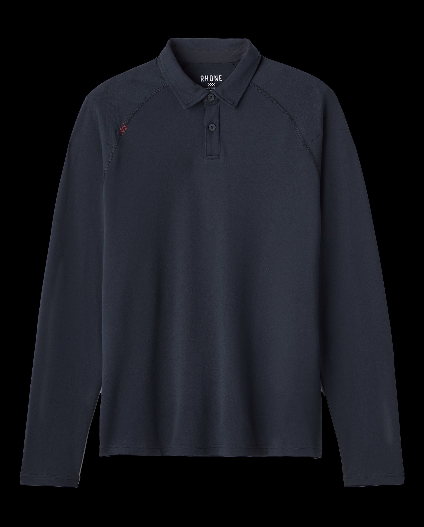 sleeve pique polo