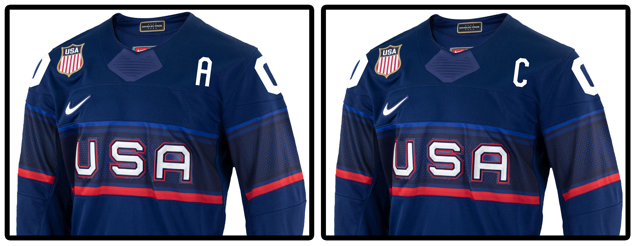 Nike / Youth USA Hockey Away 2022 Olympic Jersey