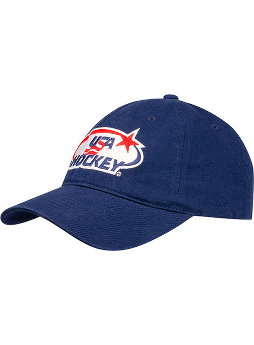 USA Hockey Navy Adjustable Hat | USA 
