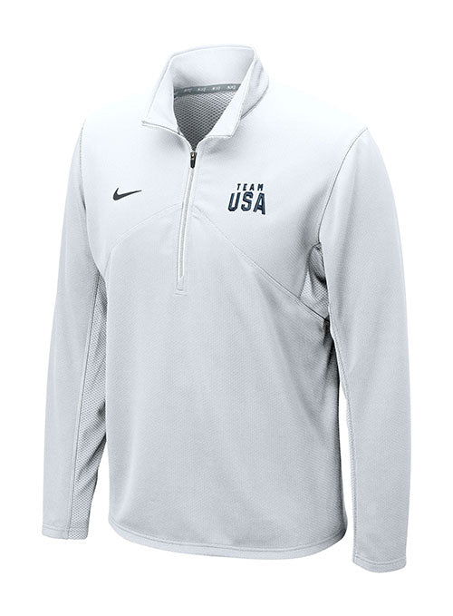 Realista Mount Bank Punto Nike 2022 Team USA 1/4 Zip Training Jacket | USA Hockey Shop