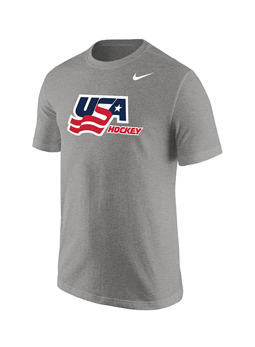 Nike USA Hockey Cotton Secondary Logo T 