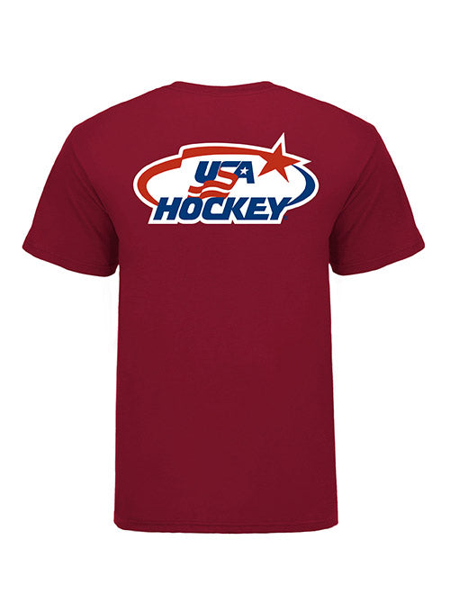 USA Hockey Arc \u0026 Star Logo T-Shirt 