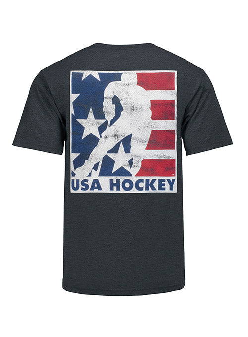 USA Hockey Square Player T-Shirt | USA 