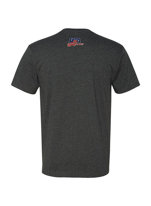 USA Hockey Dasher T-Shirt - Charcoal | USA Hockey Shop