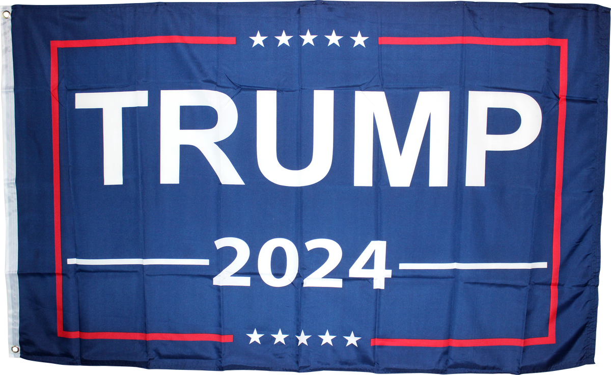 Trump 2024 3'X5' Flag- Rough Tex® 100D – FLAGS BY THE DOZEN