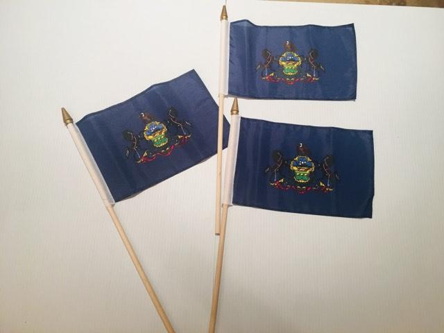 army flag 4x6 stick