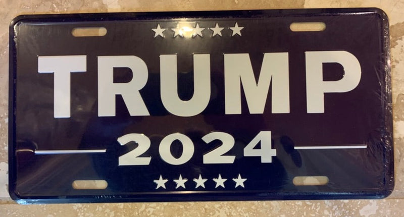 Trump 2024 License Plate