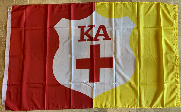 Kappa Alpha Order Supplemental KA 3 X5 Flag  Rough Tex 