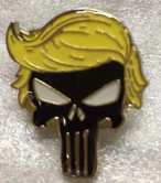 Trump Punisher- Cloisonne Hat & Lapel Pin