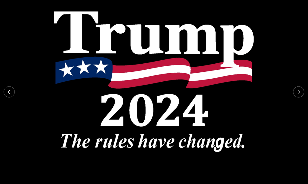 Trump 2024 The Rules Have Changed 3'X5' Flag ROUGH TEX® 100D 3x5 Feet