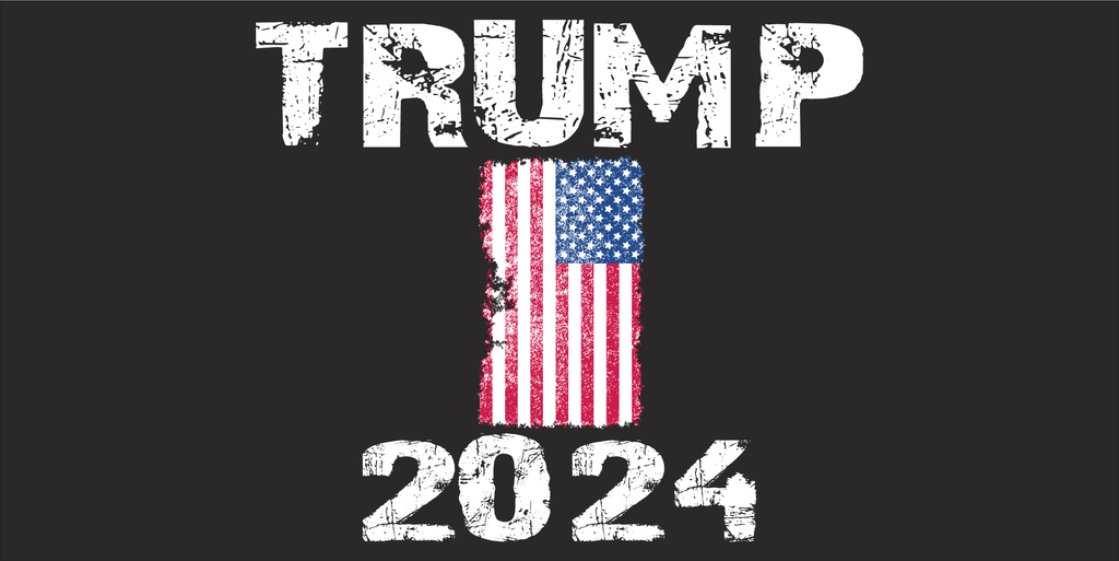 Trump 2024 USA Bumper Sticker