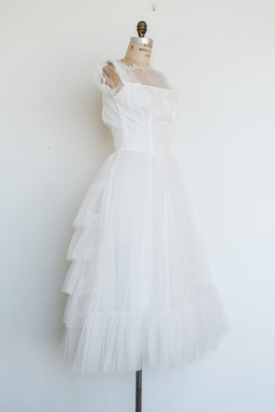 1950s Tulle Dress - S | G O S S A M E R