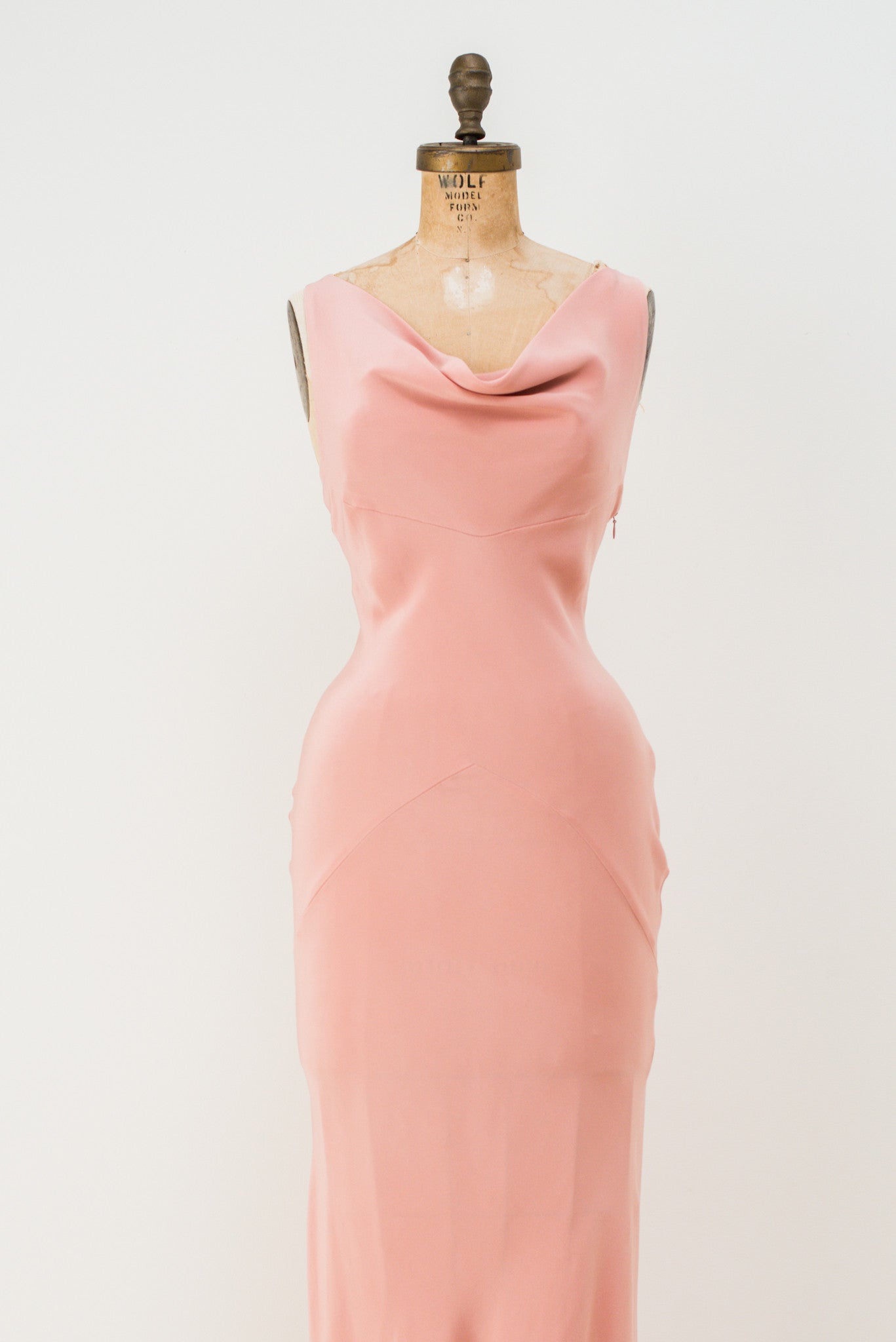 light coral pink dress