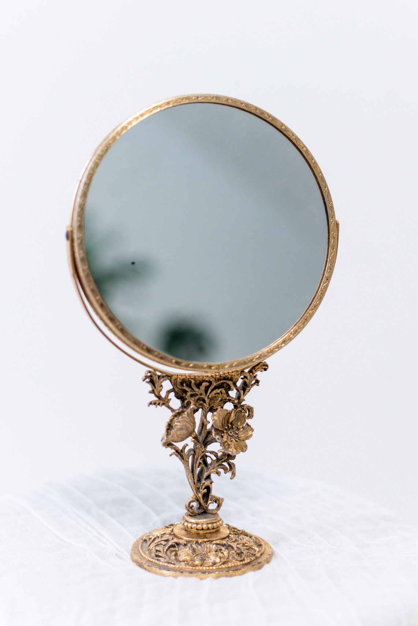 victorian hand mirror