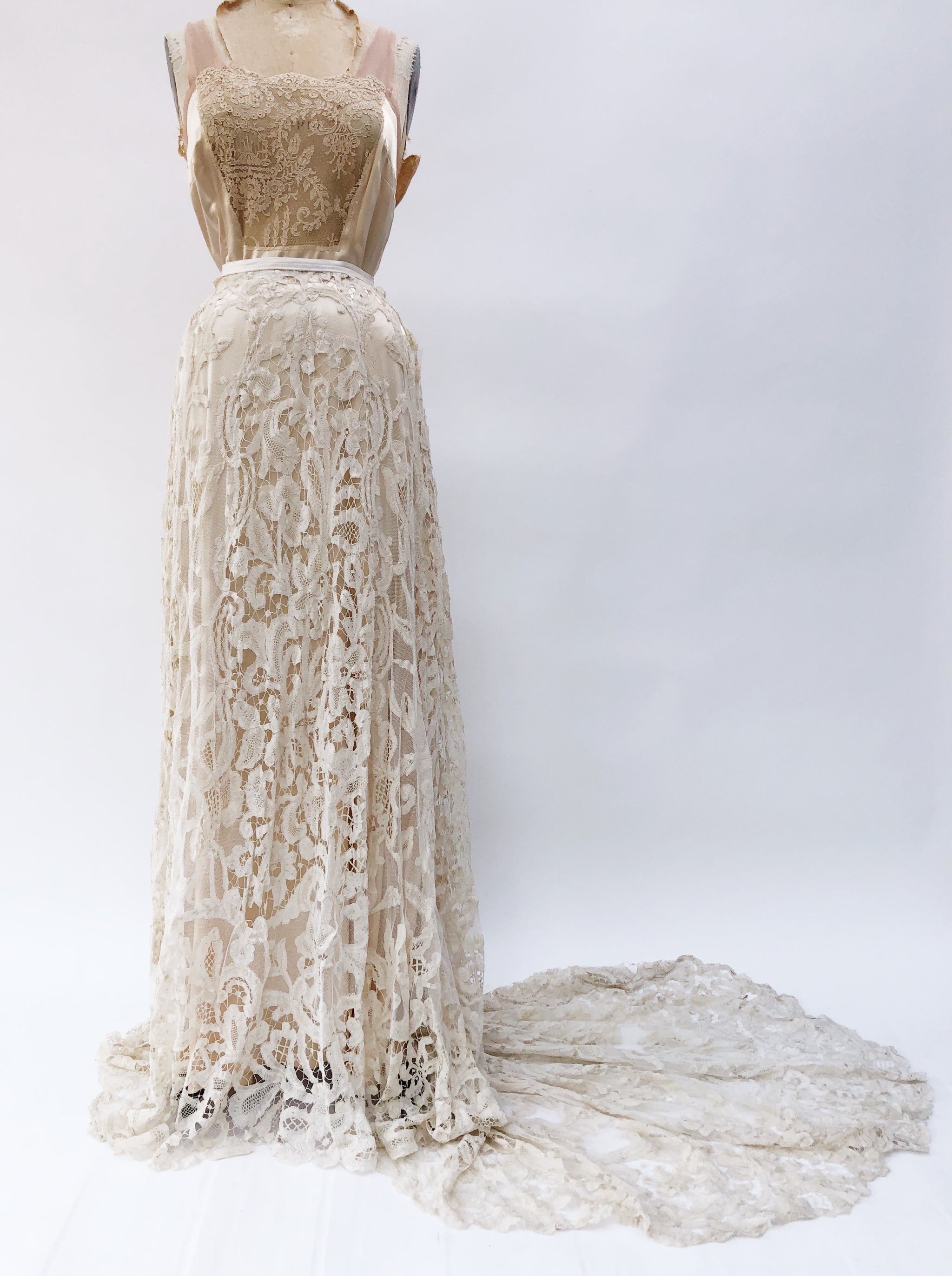 battenburg lace wedding dress